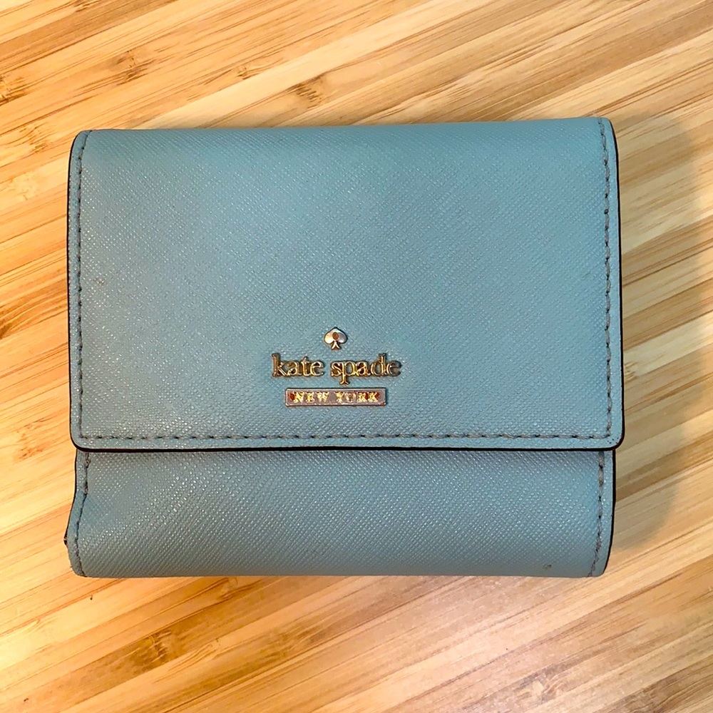 Turquoise Kate Spade Wallet